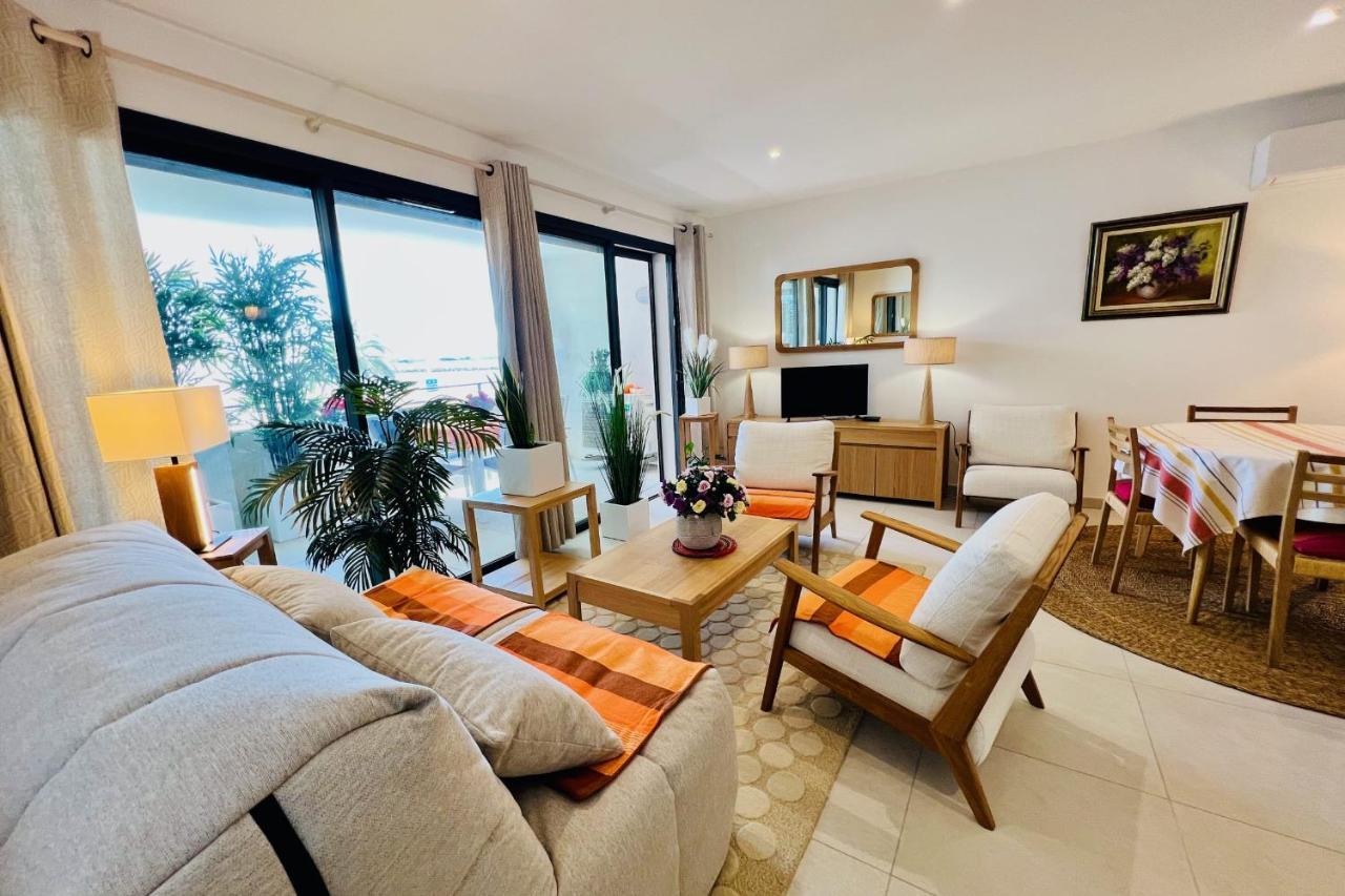 Villa Marie 1 - Superbe Appartement Climatise 2 Chambres Vue Mer 勒格罗-迪鲁瓦 外观 照片