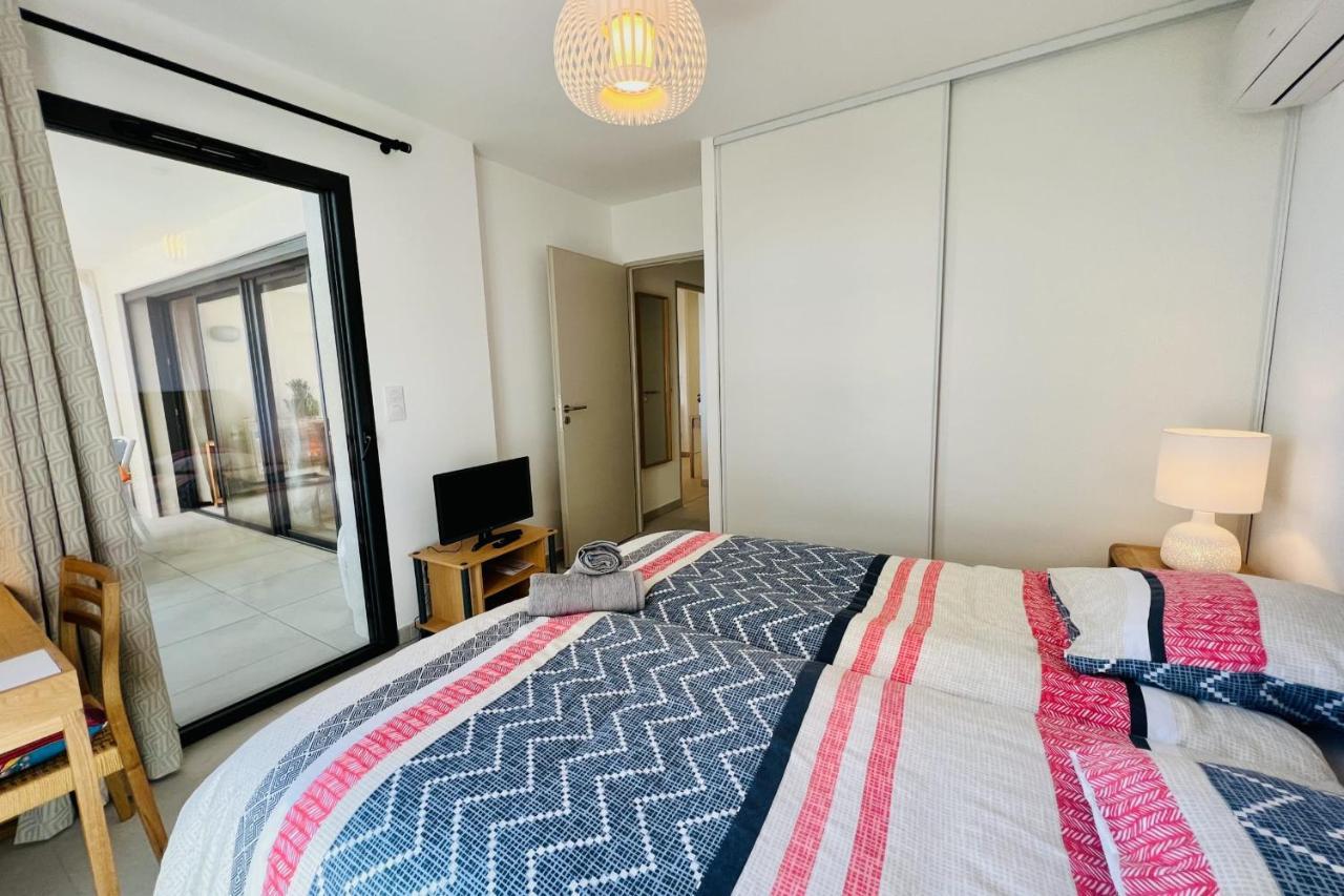 Villa Marie 1 - Superbe Appartement Climatise 2 Chambres Vue Mer 勒格罗-迪鲁瓦 外观 照片